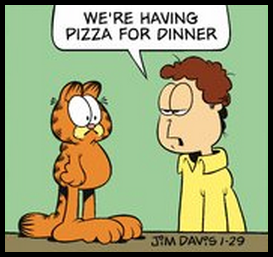 garfield pizza