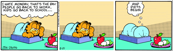 garfield hates mondays 2