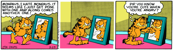 garfield hates mondays