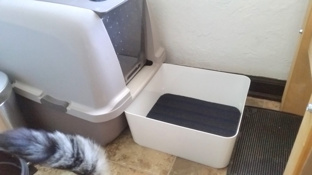 no track litter box