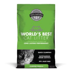 Worlds best cat litter