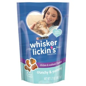 Purina whisker lickins crunch