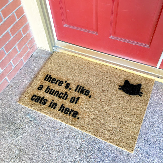 thecheekydoormat-cats-in-here-doormat